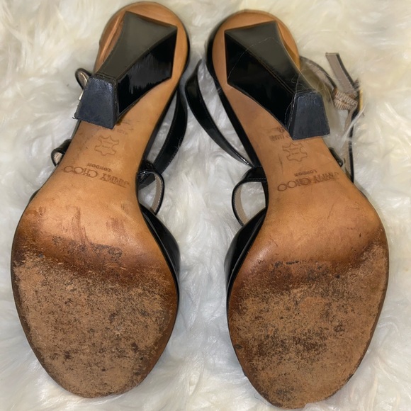 100% Authentic Jimmy Choo Stappy Heels - Picture 5 of 10